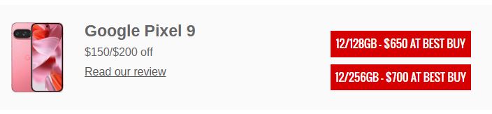 تخفیفهای استثنایی! فرصت طلایی برای خرید گلکسی S24 FE و پیشخرید پیکسل ۹ 17 تخفیفهای استثنایی! فرصت طلایی برای خرید گلکسی S24 FE و پیشخرید پیکسل ۹