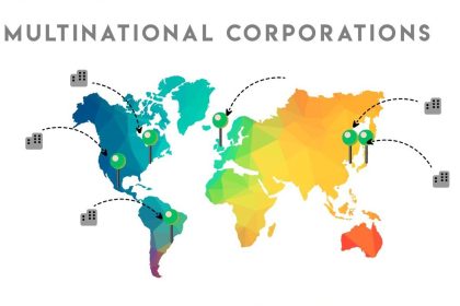 شرکت‌های چندملیتی و فعالیت‌های بورسی آن‌ها در بازارهای جهانی