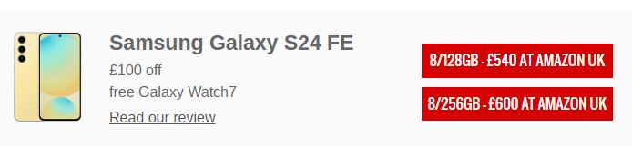 فرصت طلایی: Galaxy S24 FE و A56 با ۱ ساعت رایگان + کاهش قیمت باورنکردنی Poco X7 و F7