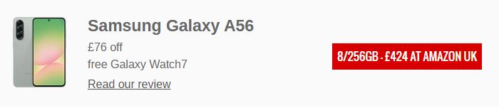 فرصت طلایی: Galaxy S24 FE و A56 با ۱ ساعت رایگان + کاهش قیمت باورنکردنی Poco X7 و F7