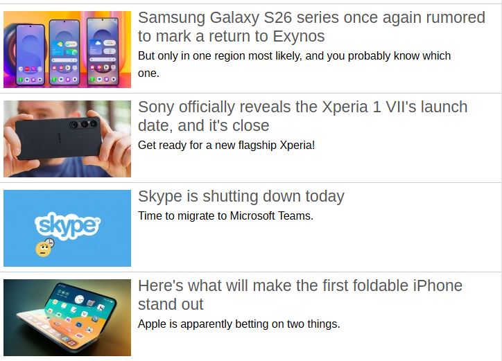 شکوه سامسونگ و قدرت ردمی: رونمایی از گلکسی S25 Edge و باتری 6000 میلیآمپری Realme 16 شکوه سامسونگ و قدرت ردمی: رونمایی از گلکسی S25 Edge و باتری 6000 میلیآمپری Realme