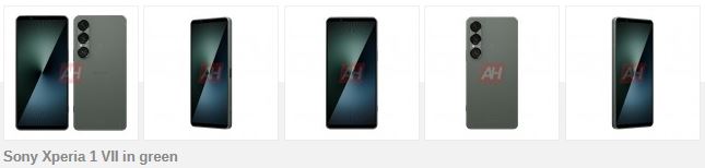 پرده برداری از رنگ‌های Sony Xperia 1 VII: تصاویر لو رفته همه چیز را فاش کرد