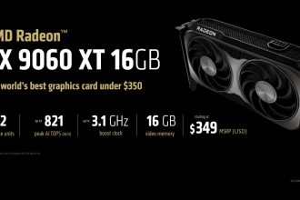 رقیب جدید وارد میدان شد: معرفی کارت گرافیک AMD Radeon RX 9060 XT با قیمت شگفت انگیز