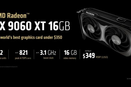 رقیب جدید وارد میدان شد: معرفی کارت گرافیک AMD Radeon RX 9060 XT با قیمت شگفت انگیز