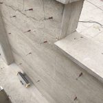 نجات جان ساکنان ساختمان با پیچ و رولپلاک سنگ‌های نما