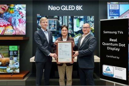 تلویزیون‌های QLED سامسونگ موفق به دریافت گواهی «نمایشگر واقعی کوانتوم‌دات» شدند