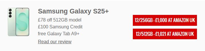 شگفتی تابستانی بازار موبایل: خرید گلکسی S25 با تبلت رایگان + تخفیفهای استثنایی پیکسل گوگل 15 شگفتی تابستانی بازار موبایل: خرید گلکسی S25 با تبلت رایگان + تخفیفهای استثنایی پیکسل گوگل