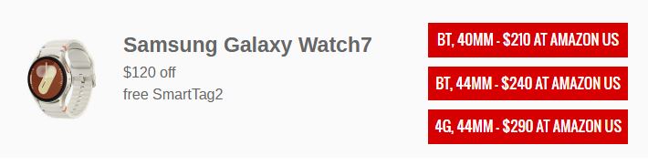 فرصت طلایی برای روز پدر: گلکسی واچ اولترا، واچ ۷ و گلکسی بادز با تخفیف‌های باورنکردنی در آمازون