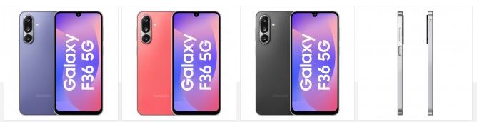 سامسونگ گلکسی F36 با طراحی چرمی و پشتیبانی نرم‌افزاری بلندمدت در هند معرفی شد