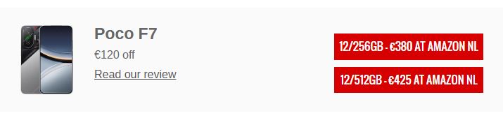 حراج بزرگ پوکو: تخفیف‌های ویژه بر سری F7 آغاز شد