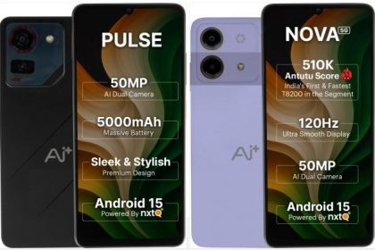 هوش مصنوعی و امنیت کوانتومی در جیب شما: گوشی‌های Ai+ Pulse و Nova 5G با سیستم عامل NxtQuantum OS در هند عرضه شدند