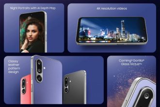 گلکسی F36 5G سامسونگ با ویژگی‌های هوش مصنوعی در هند رونمایی شد