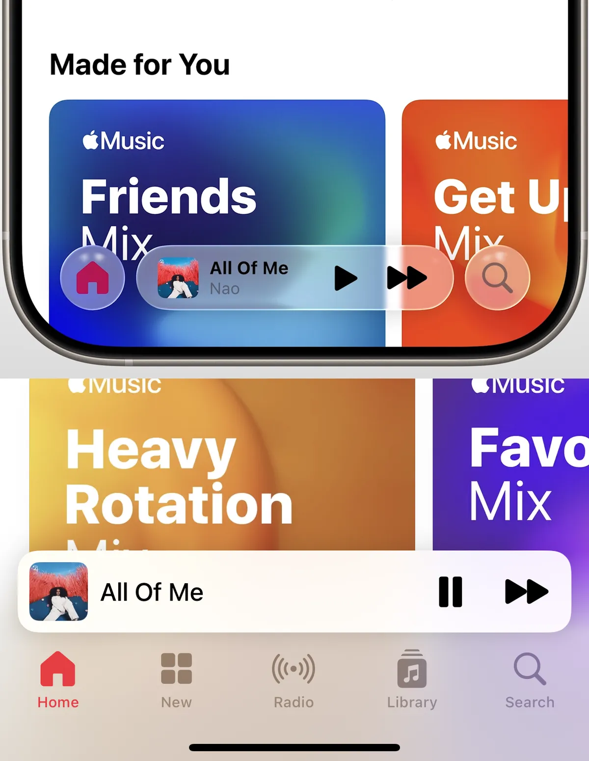 iOS 26 در برابر iOS 18؛ آیا طراحی «شیشه مایع» تحولی واقعی است 17 iOS 26 در برابر iOS 18؛ آیا طراحی «شیشه مایع» تحولی واقعی است