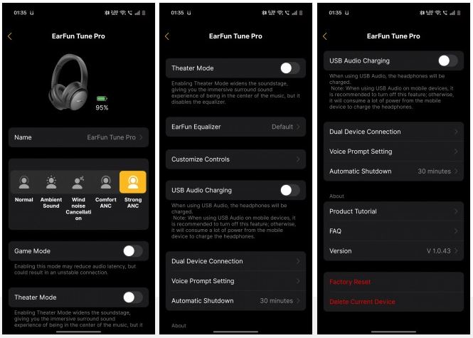 بررسی EarFun Tune Pro؛ هدفون بی‌سیم قدرتمند با عمر باتری بالا و قیمت اقتصادی