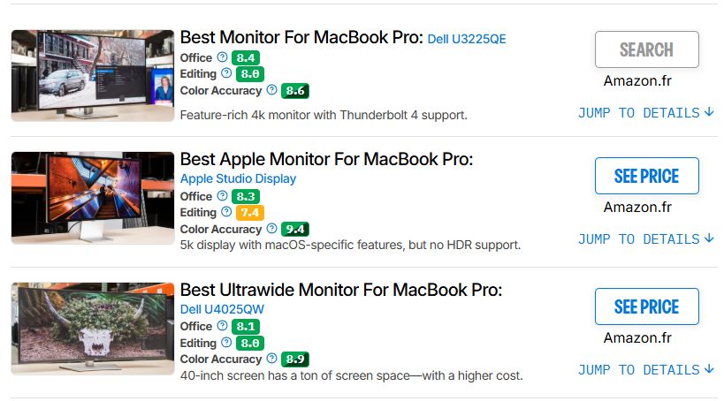 ۶ مانیتور پیشنهادی برای مکبوک پرو و ایر در ۲۰۲۵ | راهنمای خرید کامل 14 ۶ مانیتور پیشنهادی برای مکبوک پرو و ایر در ۲۰۲۵ | راهنمای خرید کامل