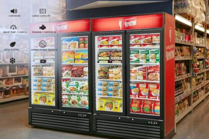 فریزر ایستاده؛ ترکیبی از زیبایی و کارایی