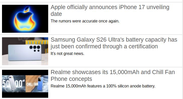 از معرفی آیفون ۱۷ تا زمزمه‌های گلکسی S25 FE