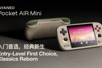 Ayaneo Pocket Air Mini معرفی شد: کنسول دستی گیمینگ با نمایشگر 4:3 برای علاقه‌مندان به بازی‌های کلاسیک