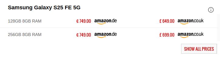 گلکسی S25 FE در هند معرفی شد؛ قیمت، مشخصات و پیشنهاد استثنائی سامسونگ