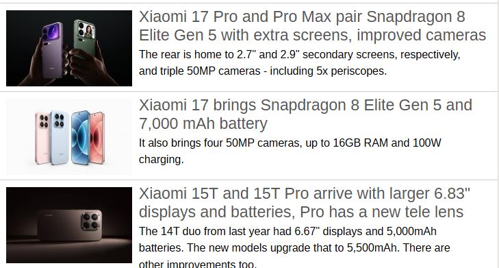نبرد تراشهها و تبلتهای شیائومی: بررسی Snapdragon 8 Elite Gen 5، Dimensity 9500 و سریهای Xiaomi 17 و 15T 15 بررسی Snapdragon 8 Elite Gen 5، Dimensity 9500 و سریهای Xiaomi 17 و 15T