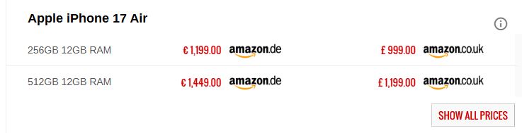 آغاز پیشخرید سری آیفون ۱۷ و مدل جدید آیفون Air 18 آغاز پیشخرید سری آیفون ۱۷ و مدل جدید آیفون Air