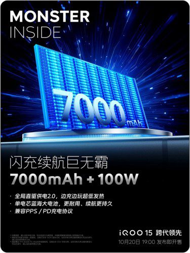 پرچمدار گیمینگ iQOO 15 با باتری غولپیکر و تراشه قدرتمند آماده عرضه جهانی است 15 پرچمدار گیمینگ iQOO 15 با باتری غولپیکر و تراشه قدرتمند آماده عرضه جهانی است