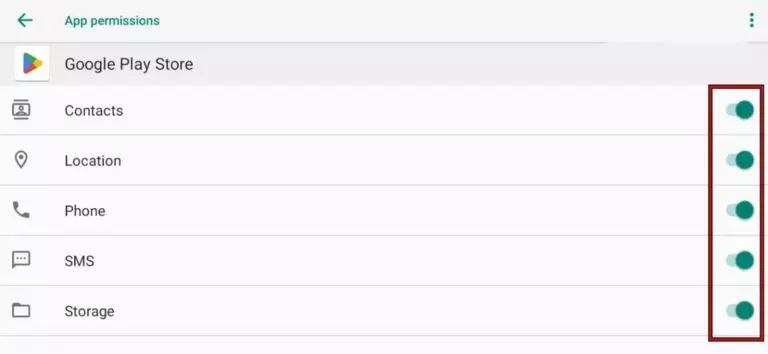 بررسی و فعال‌سازی سرویس‌های ضروری گوگل